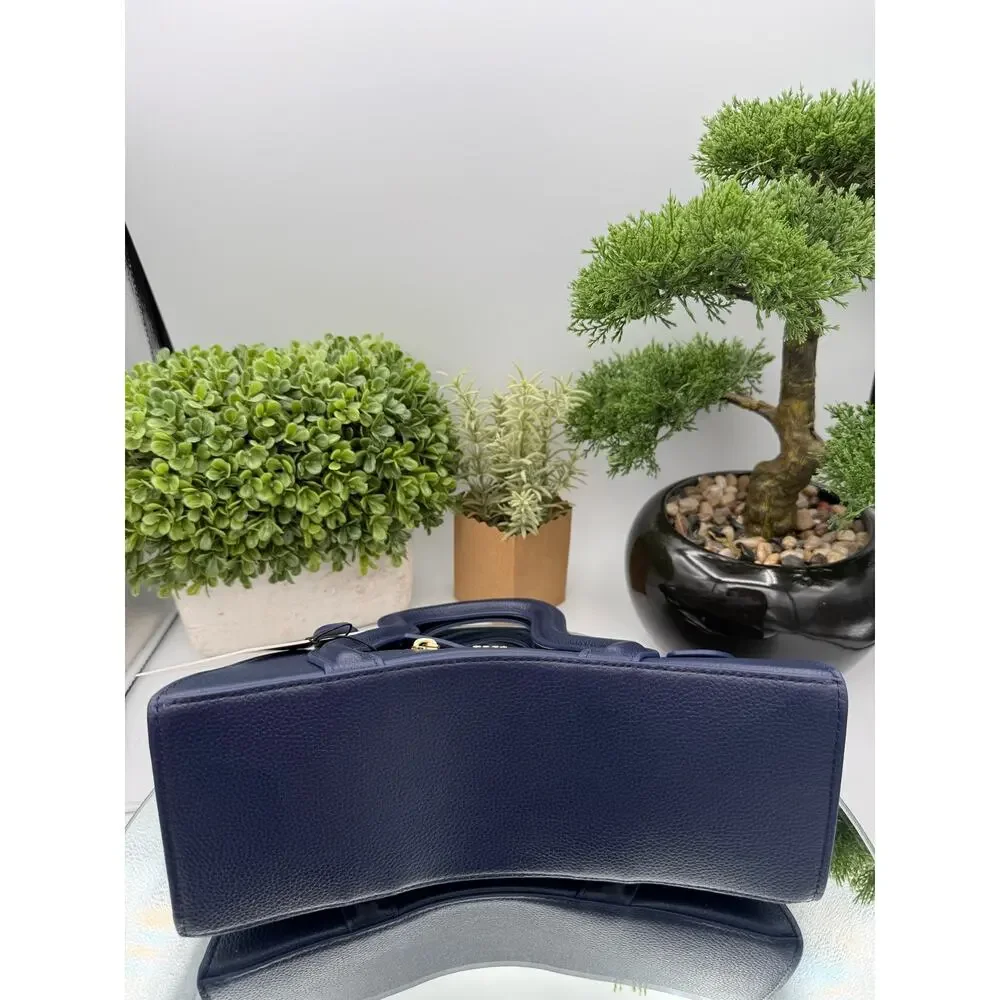 MSCHF Global Supply Chain Telephone (GSCT) handbag in Navy with Detachable Strap